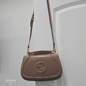 Gucci Inspo Tan Leather Shoulder Bag
